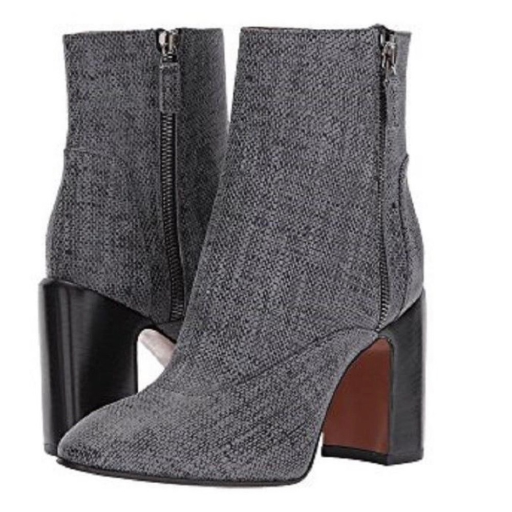 Aquatalia Gray Ankle Boots